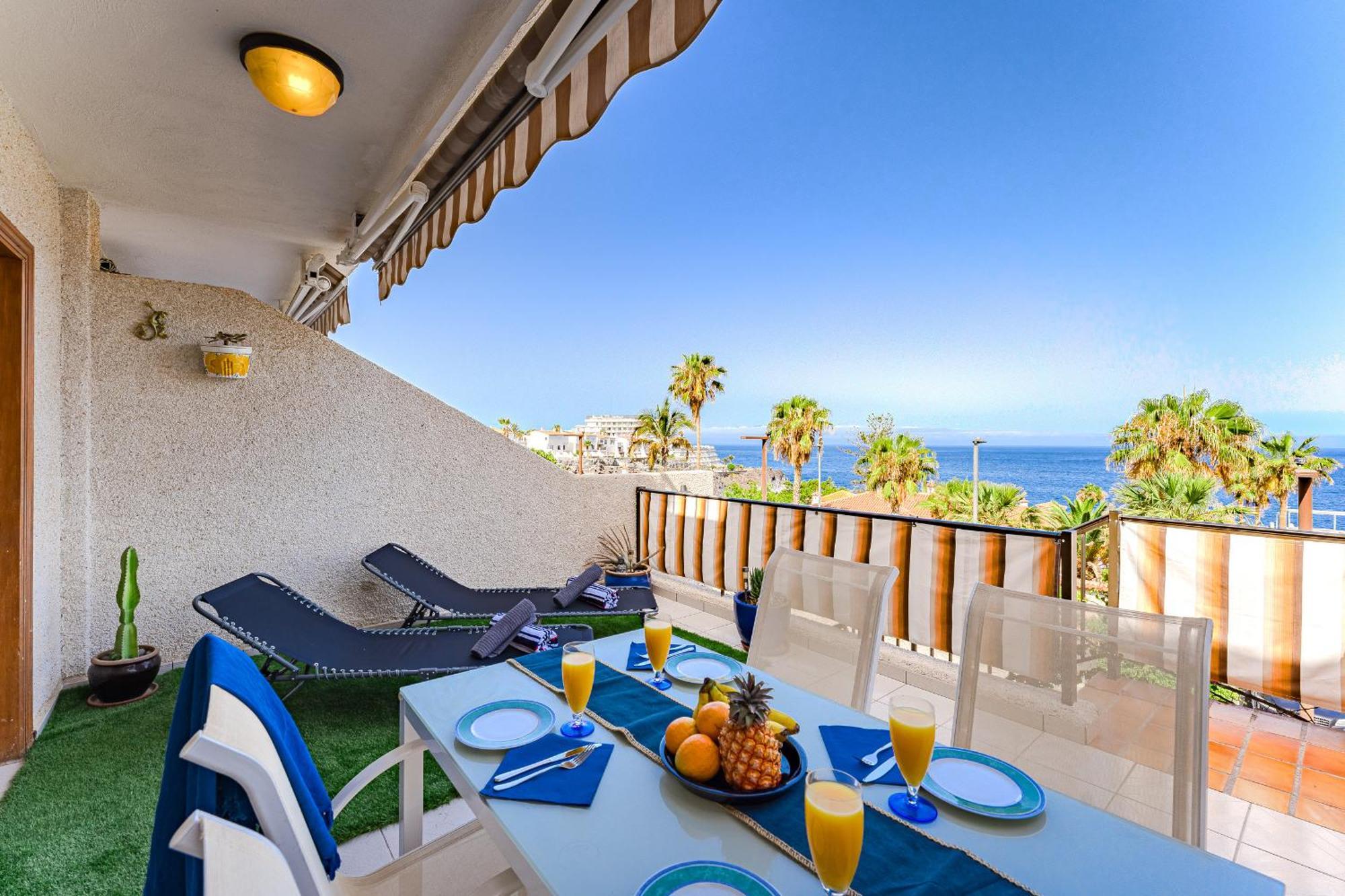 Sea View Apartment Deja Blue - Los Gigantes Puerto de Santiago  Extérieur photo