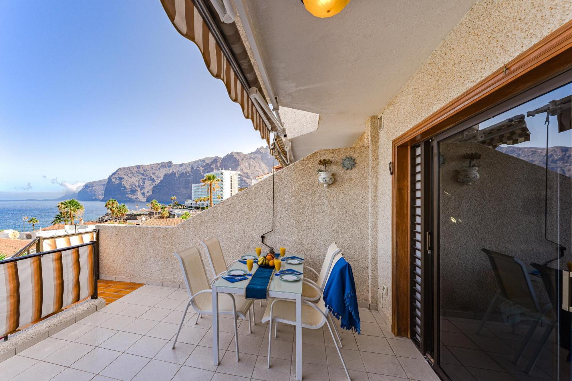 Sea View Apartment Deja Blue - Los Gigantes Puerto de Santiago  Extérieur photo